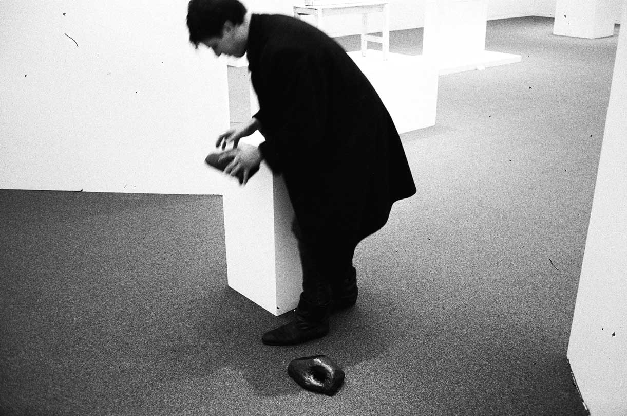 Martin Hodel Aktion mit der Hand, Kunsthaus Zürich