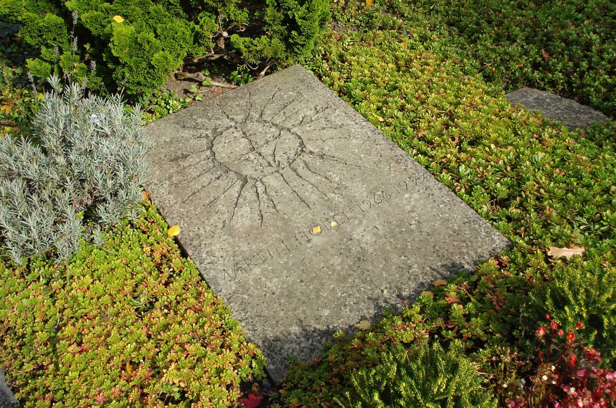 Martin Hodels Grab Friedhof Enzenbühl, Zürich