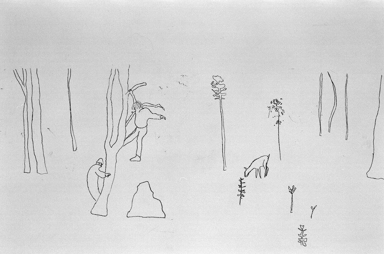 Hodel/Schumacher/Clavadetscher, Wald Galerie Martin Janda Wien