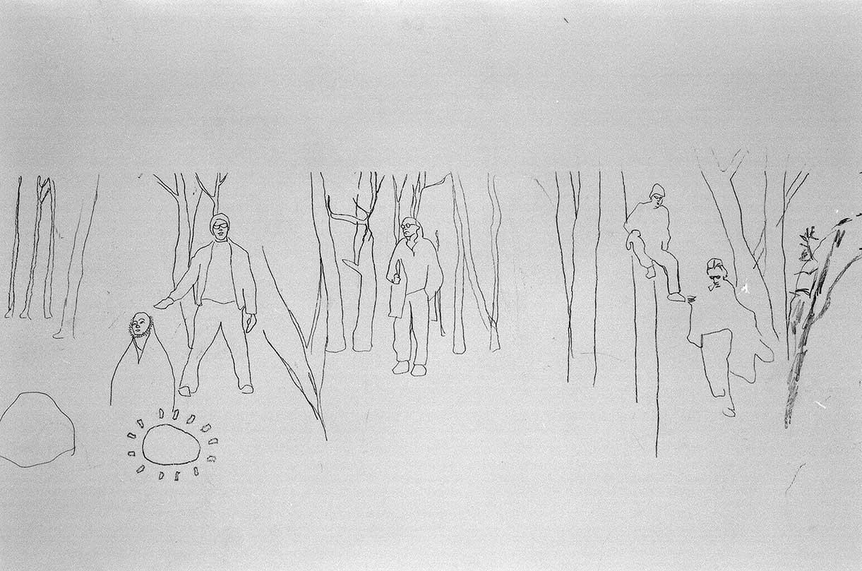 Hodel/Schumacher/Clavadetscher, Wald Galerie Martin Janda Wien