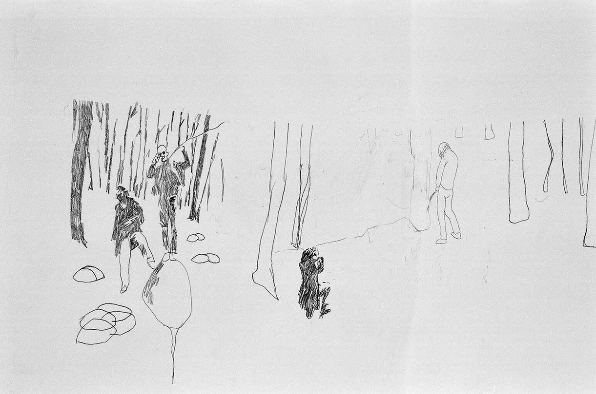 Hodel/Schumacher/Clavadetscher, Wald Galerie Martin Janda Wien